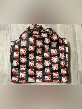 Hello Kitty Reusable Foldable Shopping Bag 15x20